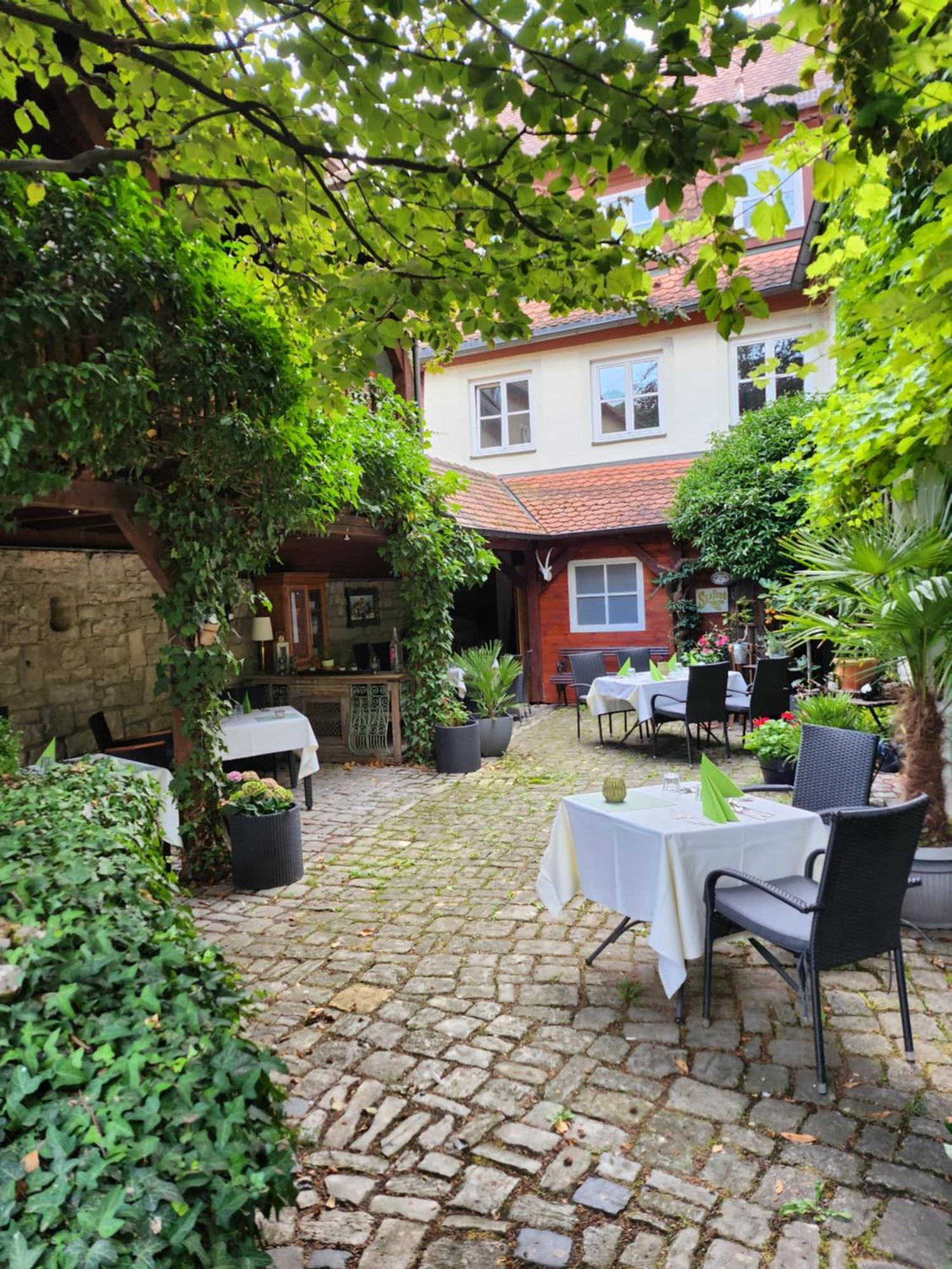 Hotel&Restaurant Sonnenhöfle Sommerhausen Exterior foto